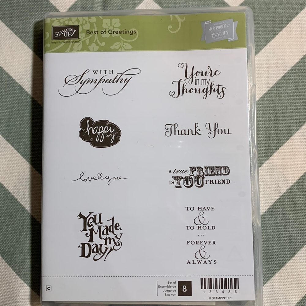 Stampin’ Up! Best of Greetings